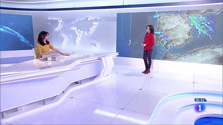 El tiempo - Lluvias fuertes en el noreste peninsular, Andalucía y Extremadura