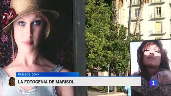 Telediario 1 - La fotogenia de Pepa Flores