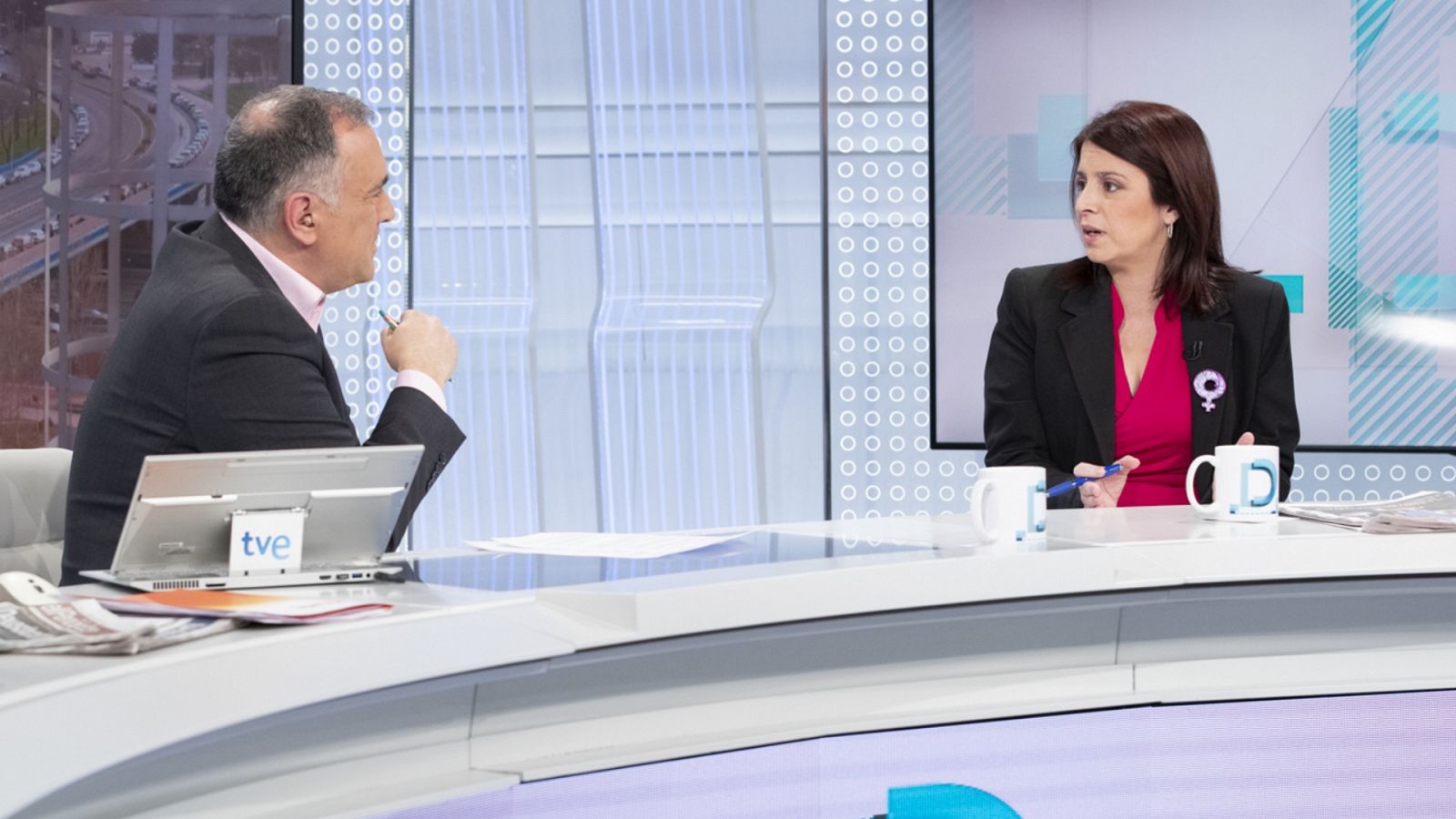 Los desayunos de TVE - Adriana Lastra, portavoz del PSOE en el Congreso  - RTVE.es