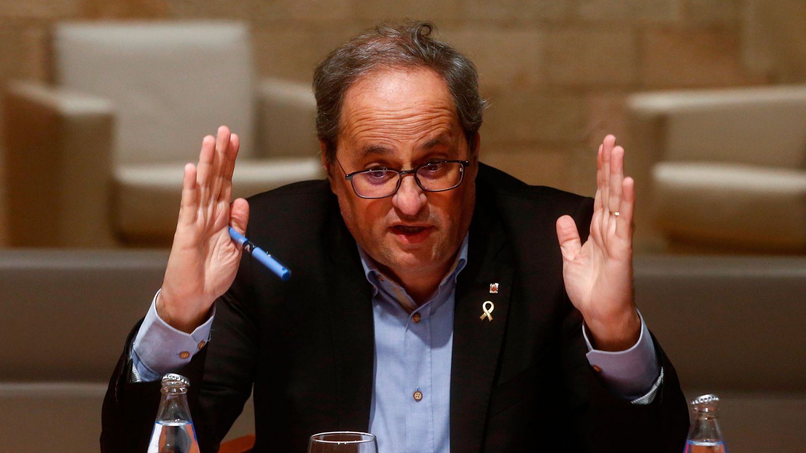 El Supremo mantiene inhabilitado a Torra como diputado autonómico - RTVE.es