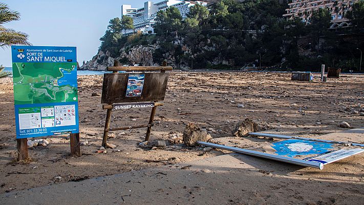 Telediario 1 - El Gobierno se reunirá de urgencia el viernes para aprobar las ayudas a los afectados por el temporal