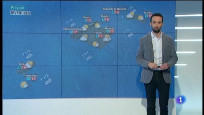 Informatiu Balear - El temps a les Illes Balears - 23/01/20