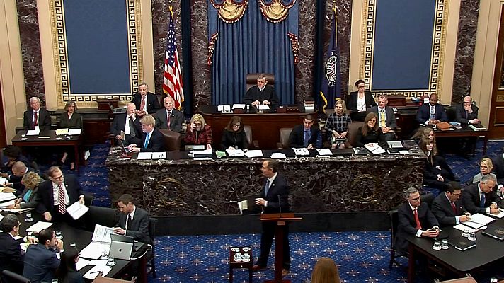 Telediario 1 - Los demócratas tratan de persuadir a los republicanos