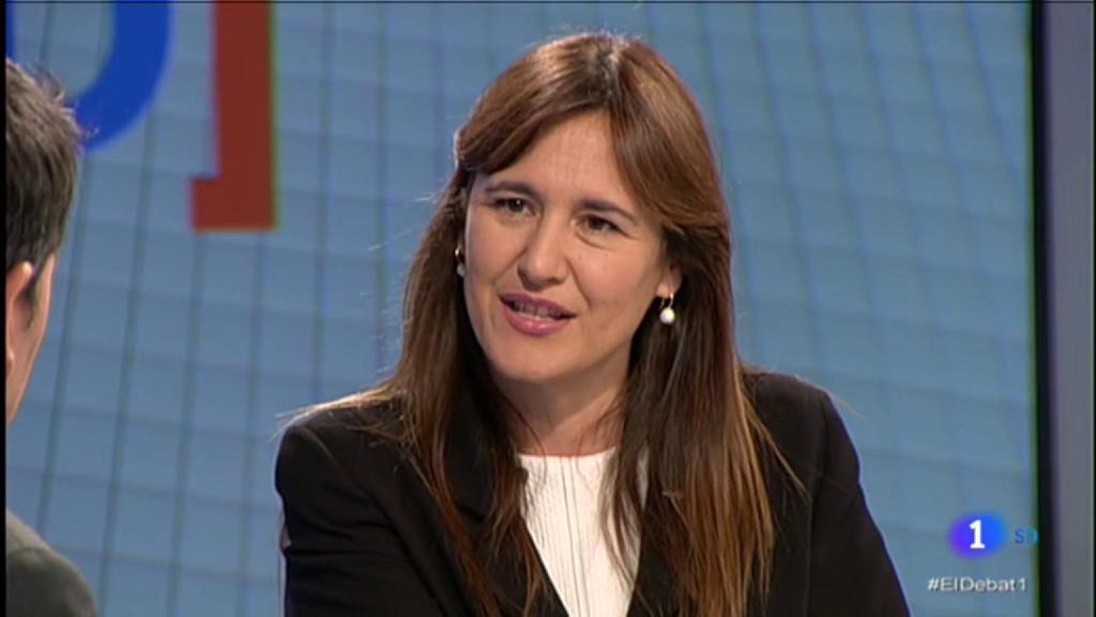 Laura Borràs, de JxCat, defensa un tancament de files amb Quim Torra a El Debat de La 1