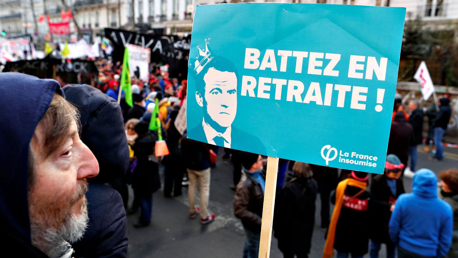 Francia afronta su séptima huelga general en siete semanas