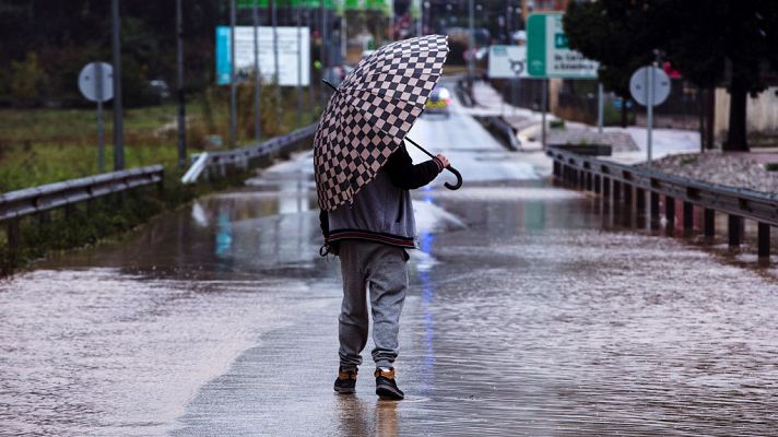El tiempo - Lluvia fuerte en el tercio suroeste andaluz, sobre todo en Málaga