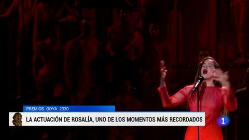 Uno de los momentos más impactantes de los Goya 2019