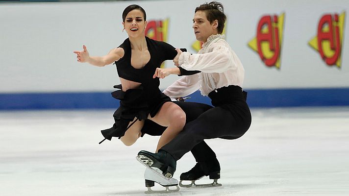 Patinaje artístico - Campeonato de Europa. Programa libre danza