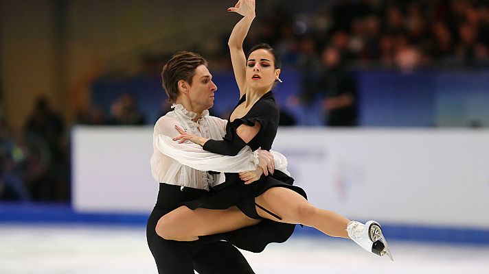 Patinaje sobre hielo - Sara Hurtado y Kirill Khaliavin, séptimos de Europa