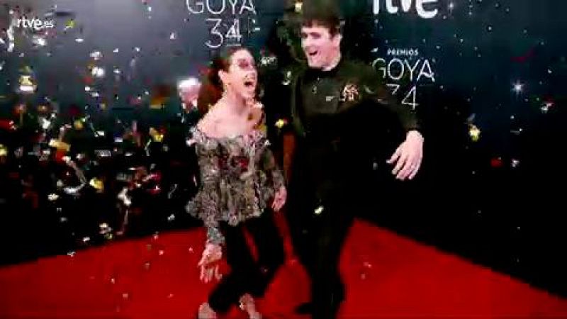 Premios Goya - Raquel Sánchez Silva y Palomo Spain abren la alfombra roja de los Goya