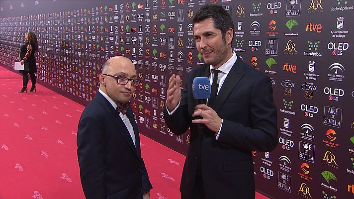 Premios Goya - Jesús Vidal: "Vengo a disfrutar de la gran fiesta del cine español"