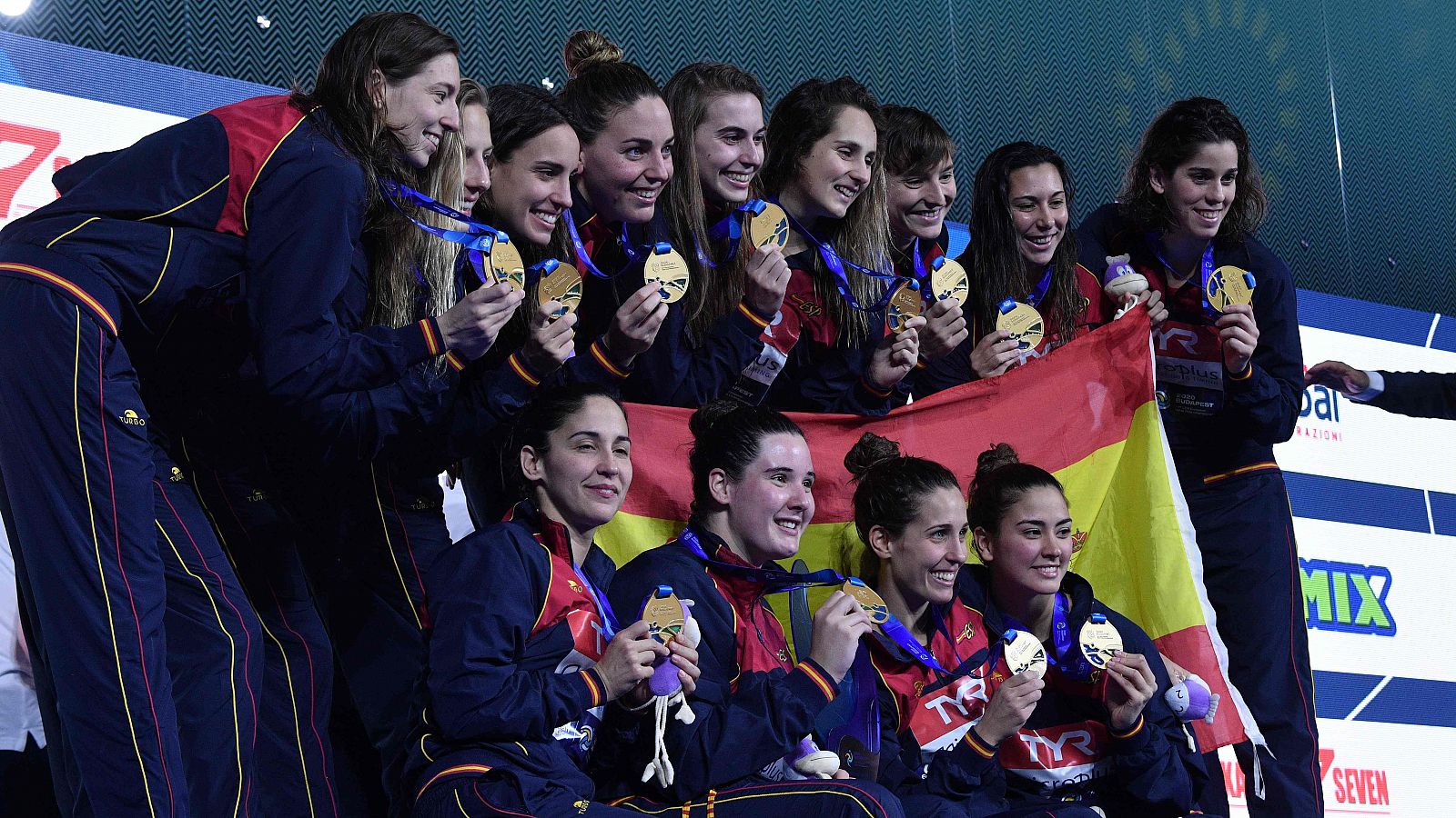 La selección española de waterpolo logra su séptima medalla en ocho años