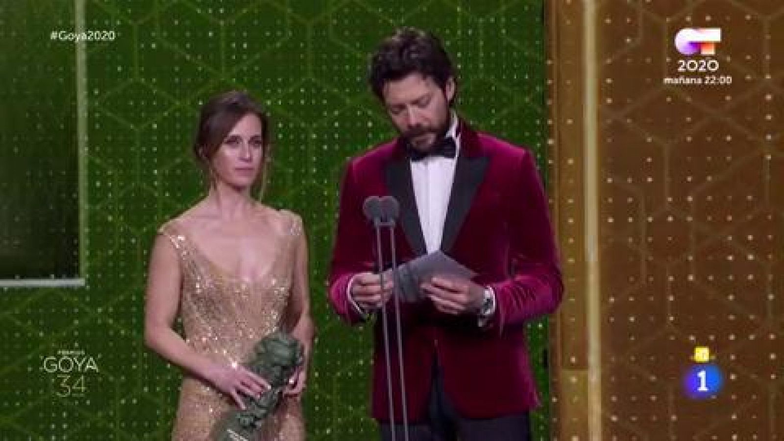 Premios Goya |  Mario Campoy e Iñaki Madariaga, Mejores Efectos Especiales  en los Premios Goya 2020 por 'El hoyo' | Ver