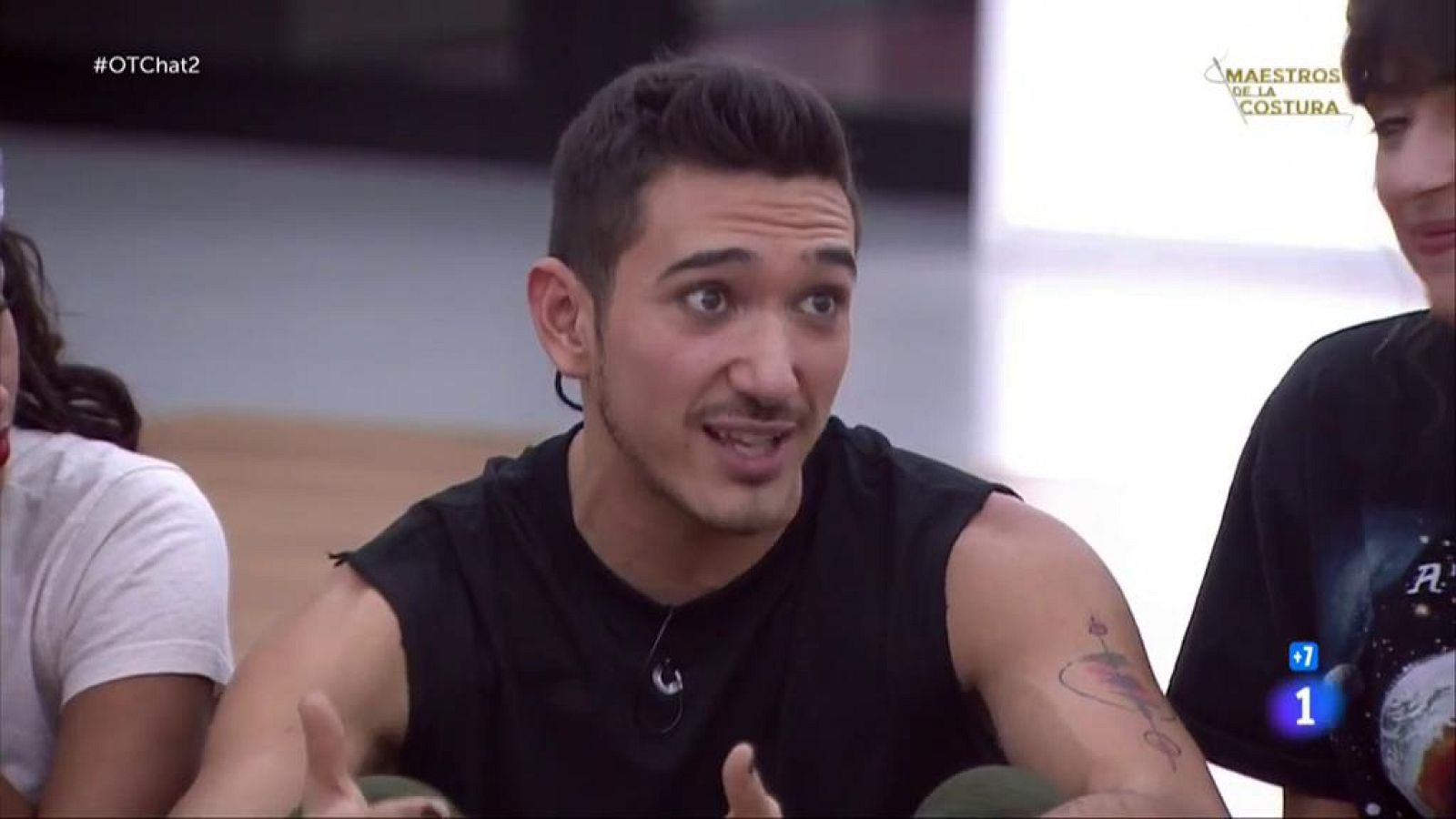 Bruno recibe un mensaje de su pareja a la que conoció en el casting de OT, en El Chat de la Gala 2
