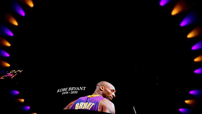 Telediario 1 - La NBA, en 'shock' por la muerte de Kobe Bryant