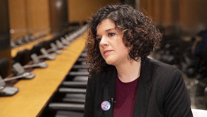 Sofía Castañón, portavoz adjunta de Unidas Podemos