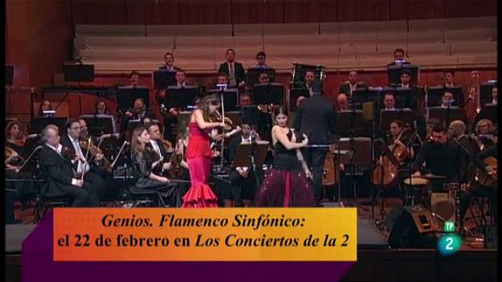'Genios', flamenco sinfónico en TVE