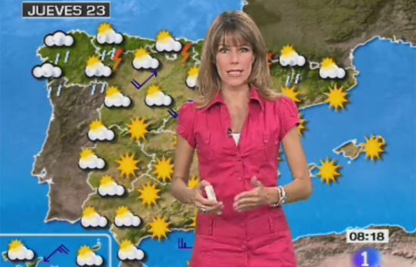 Bajan las temperaturas en el centro