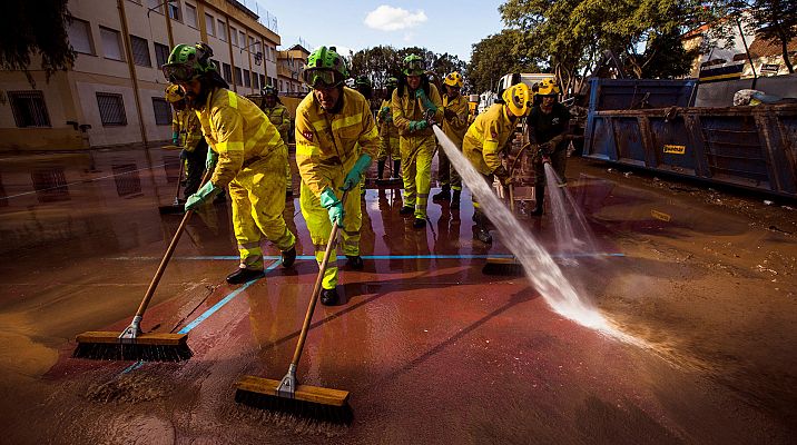 Ayudas para los afectados por el temporal en Málaga