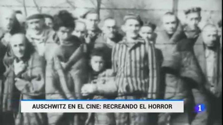 Telediario 1 - Auschwitz en el cine, con motivo del 75 aniversario de la liberación del campo