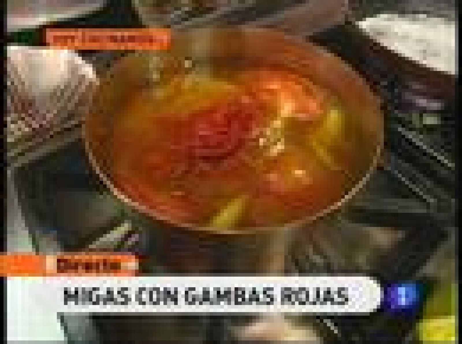 RTVE Cocina: Migas con gambas rojas | RTVE Play