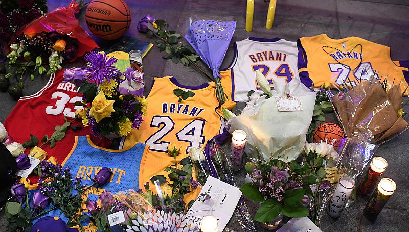 Los homenajes a Kobe Bryant se suceden en Estados Unidos