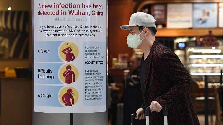 Telediario 1 - El sector turístico se resiente ante la prohibición de Pekín de viajar en pleno Año Nuevo chino