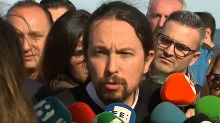 Iglesias recuerda que desde Podemos han pedido "muchas veces" la dimisión de Torra
