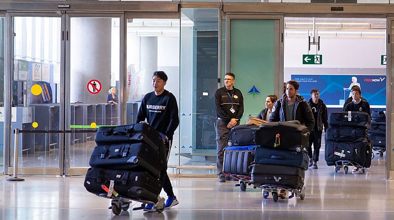 Los futbolistas chinos de Wuhan llegan a España sin síntomas