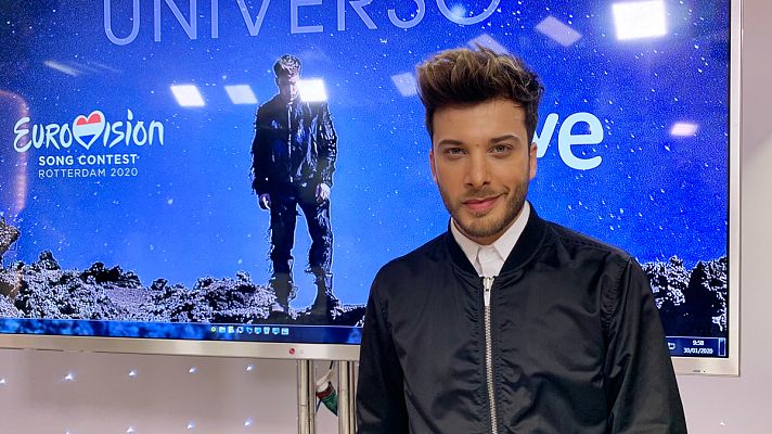 Eurovisión - Blas Cantó estrena el videoclip de "Universo"