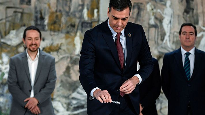 Firma oficial del acuerdo sobre el salario mínimo