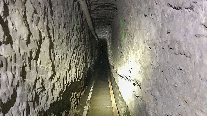 Hallan un sofisticado "narcotúnel" entre México y California