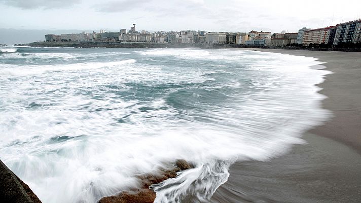 Precipitaciones localmente persistentes en el oeste de Galicia