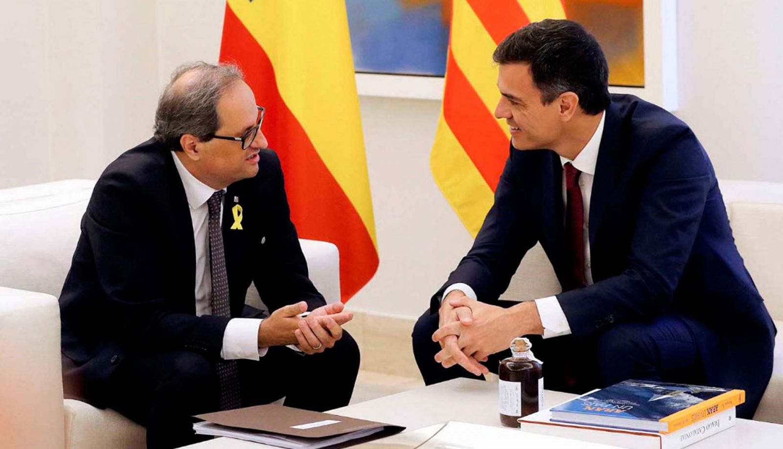 El Gobierno se desdice y ofrece celebrar la mesa de diálogo sobre Cataluña antes de las elecciones tras las críticas de ERC