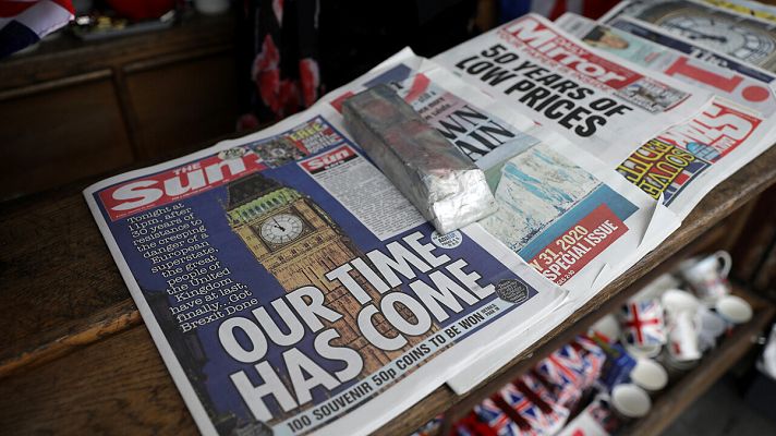 Informativo 24h - Así se vive el 'Brexit' en Londres y en Bruselas