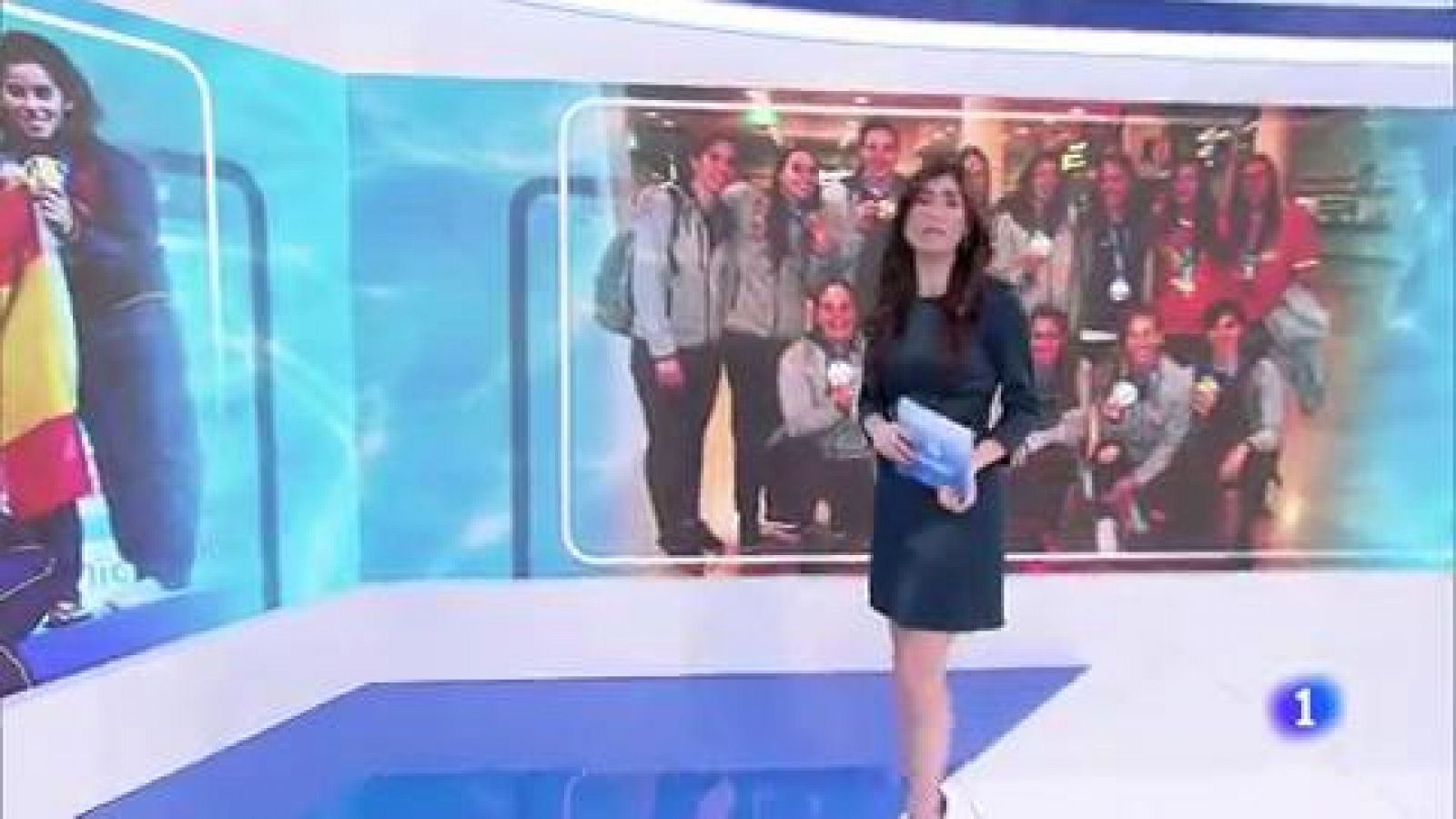 Los Reyes homenajean en la Zarzuela a las selecciones de waterpolo - rtve.es | Ver