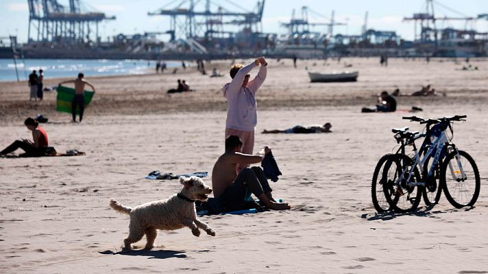 Temperaturas máximas  en aumento y lluvias débiles