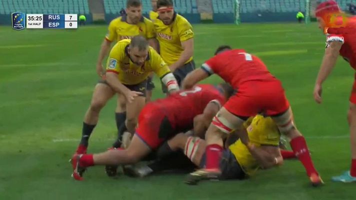 Rugby - Campeonato de Europa masculino: Rusia - España