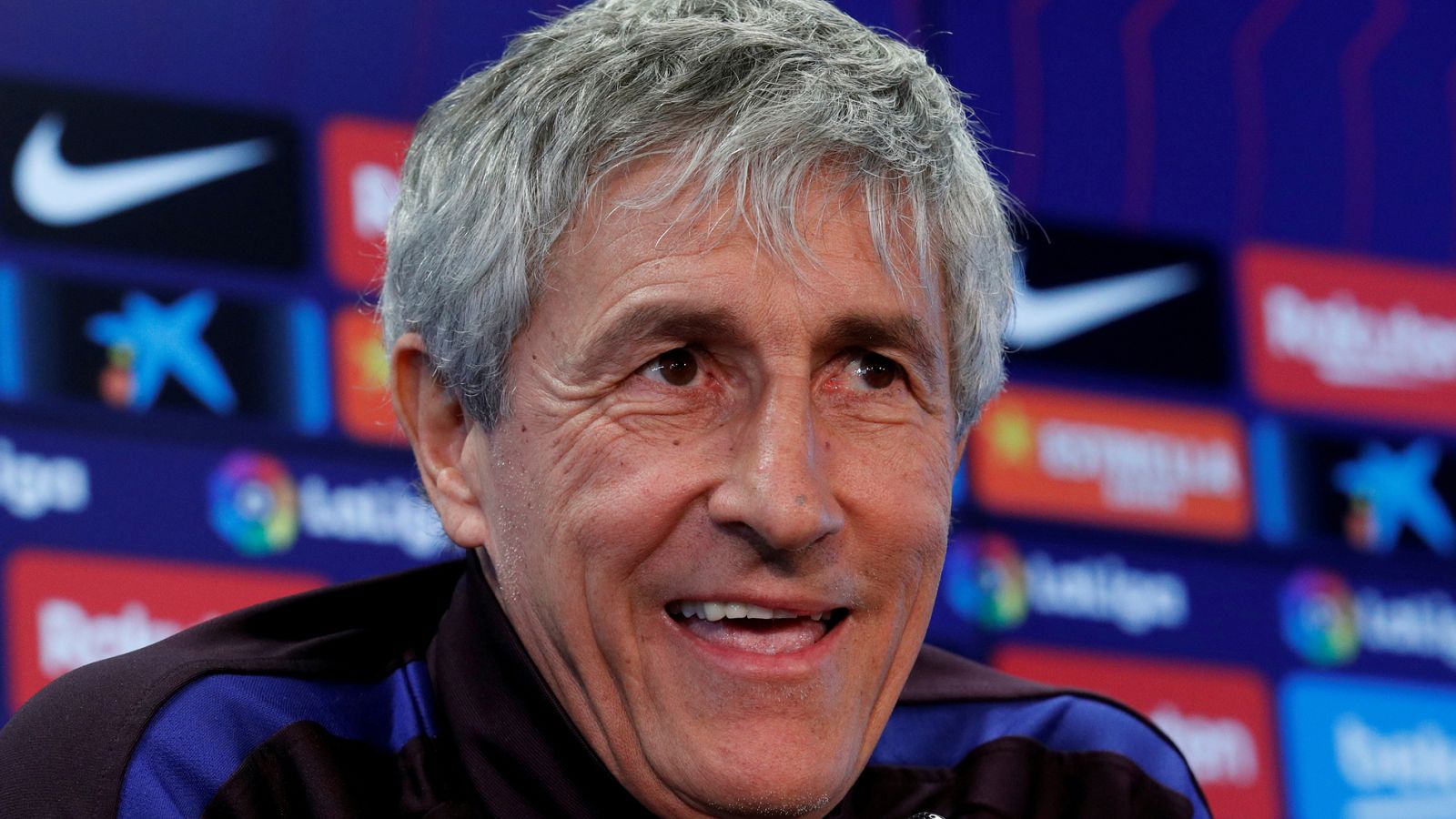 Setién: "Yo prefiero trabajar con menos gente"