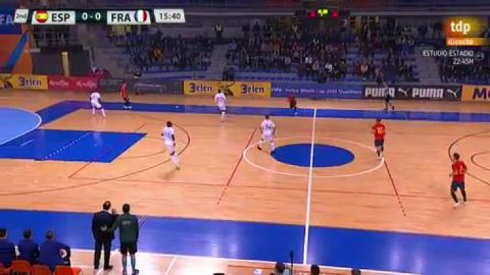 Fútbol Sala - Todos los goles del España 3-1 Francia