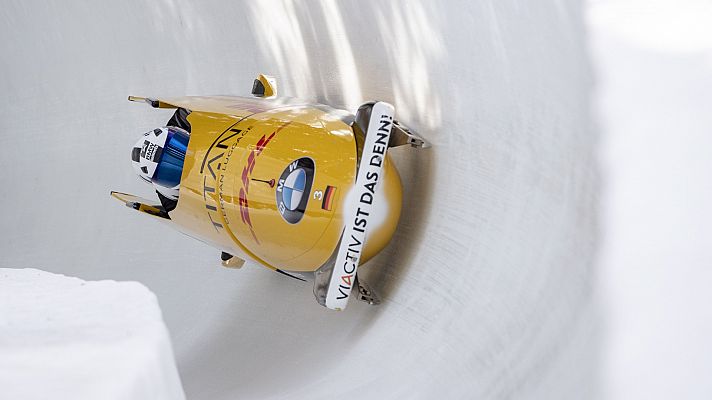 Bobsleigh A-4 masculino - Copa del Mundo 2ª manga, desde Saint Moritz (Suiza)