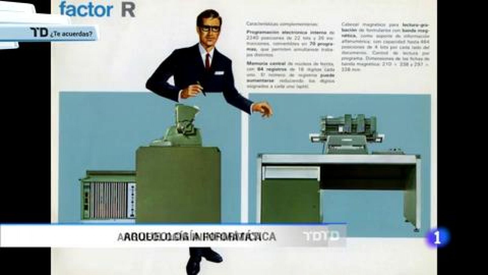 ¿Te acuerdas? - La informática pionera de Telesincro - RTVE.es