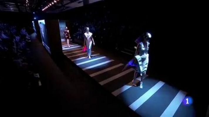 Telediario 1 - Los jóvenes valores cierran la Moda en Madrid