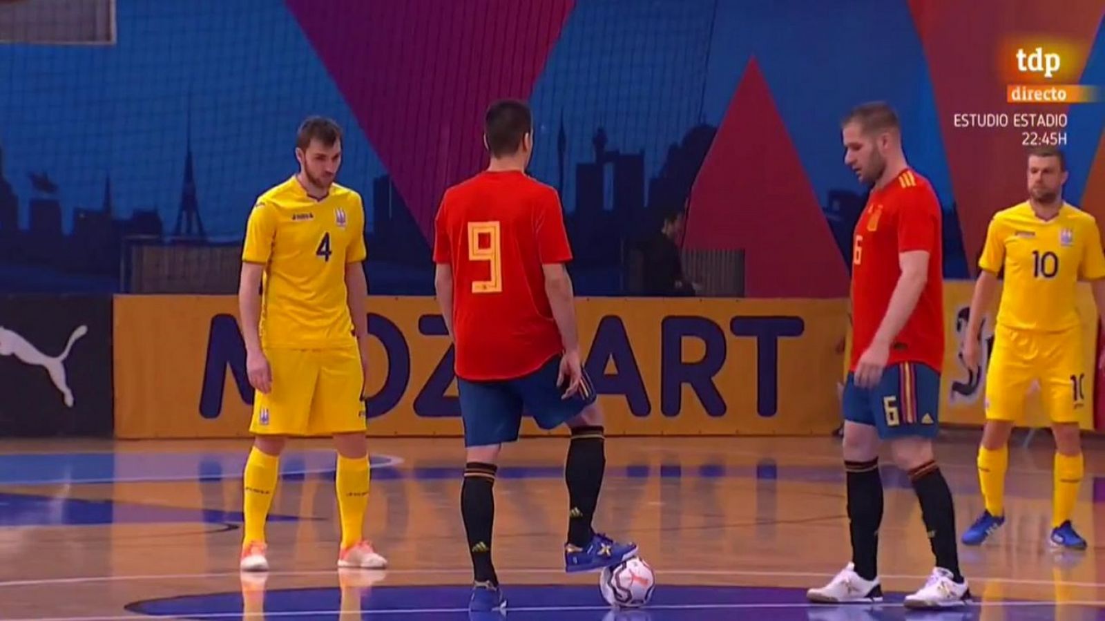 Fútbol sala - Torneo Premundial 2020: Ucrania - España. Desde Nis (Serbia) - ver ahora