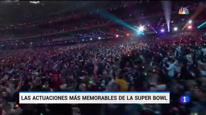 Las mejores actuaciones del descanso de la Super Bowl