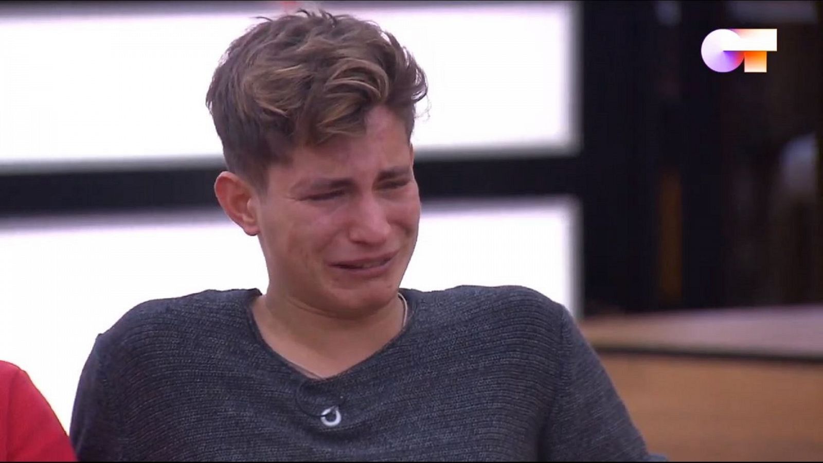 Nick, nominado junto a Maialen, llora en el repaso de la Gala 3