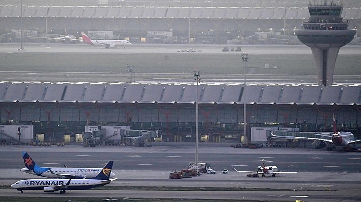 Aterrizaje de emergencia en Barajas