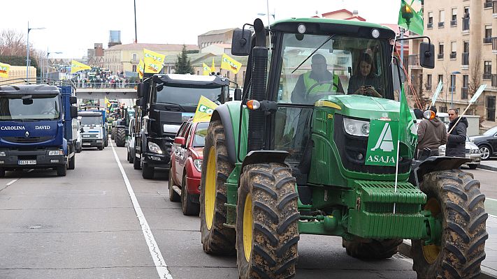 Informativo 24h - Manifestación de agricultores en Toledo
