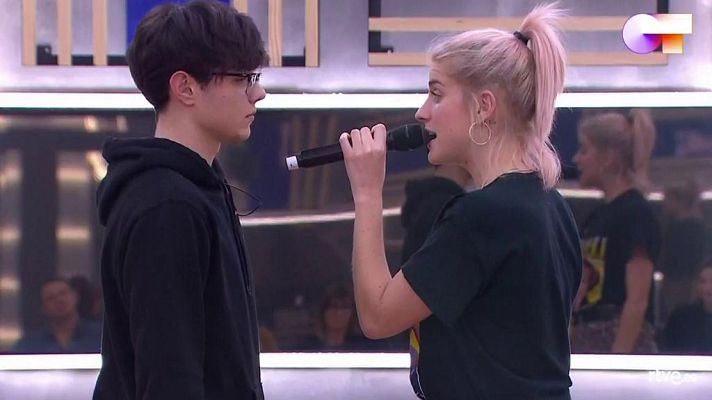 OT 2020 - Samantha y Flavio cantan "Call me maybe" 1r pase micros