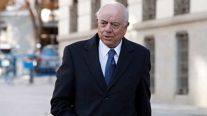 Telediario 1 - Francisco González consintió la contratación de detectives en el BBVA pero niega conocer su vinculación con Villarejo